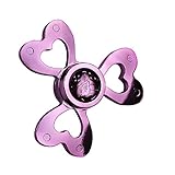 Fidget Spinner UCLL Lovely Heart Hand Spinning Toy EDC Focus Stress Reducer Toy Perfect for Girl