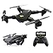 Arris Quadcopter Drone Camera Live Video, Foldable Drone 2.4G WiFi FPV Pocket Quadcopter RTF 720P 2MP HD Camera - Altitude Hold/Headless / One Key Take Off/Landing /APP Control / 3D Flip