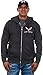 JH DESIGN GROUP Men’s Chevy Corvette Hoodies Pullover & Zip Up Sweatshirts in 6 Styles (Large, BSC7 - Charcoal Gray)