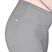 Dynamic Athletica Compression Capri Leggings for Women/Slimming Yoga Pants/Tights & Workout Clothes (Small, Gray)