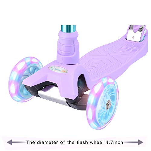 4 WonderView+Scooter+Height+Adjustable+Wheels
