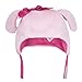 Easter Bunny Fuzzy Fleece Hat, Keepersheep Baby Rabbit Ears Hat with Velcro Chin Strap, 100% Polyester and Cotton (18-24 months)