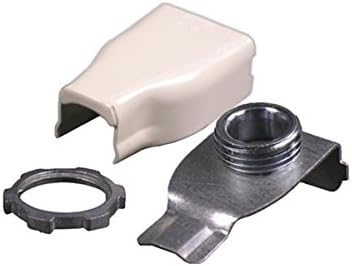 Wiremold Legrand V5783 Cable Raceway Male Elbow Box Connector Steel 90 Degree, Ivory