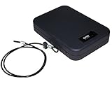 USA GunClub Full Size Handgun Safe Vault Security Pistol Case with Combination Lock