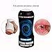 Pocket Pussy Adult Sex Toys Stroker - Silicone Male Masturbator Cup Masturbation Toys with 3D Realistic Textured Pocket Vagina Pussy for Men Real-Life Touch and Feeling, Flesh