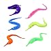 NUOLUX 6pcs Magic Worm Toys Wiggly Twisty Fuzzy Carnival Party Favors(Random Color)