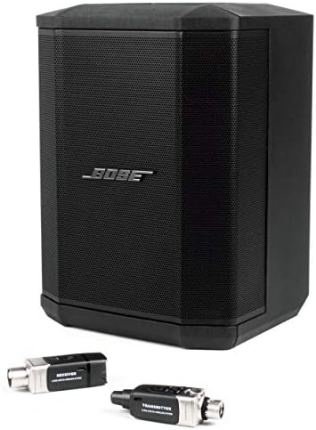 Bose S1 Pro Portable Bluetooth PA System with Digital Wireless Microphone Plug-On Dongle for Handheld Mics (2 Items)