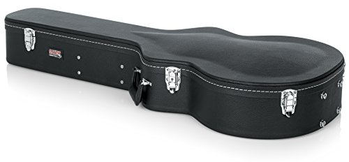 Gator Cases Deluxe Wood Case for Jumbo Acoustic Guitars (GW-JUMBO)