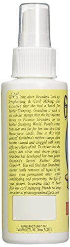 GRANDMA'S Secret 4-Fluid Ounces, Rubber Stamp Cleaner