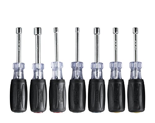 Click Here to See More Images Jonard ND-631 7 Piece Hollow Shaft Nut Driver Set