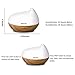 BESTEK Aromatherapy Diffuser, 300ml Wood Look Essential Oil Diffuser Lasts 8 Hours with Waterless Auto Shut-Off, Cool Mist, 7 lED Night Light