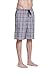 CYZ Men's 100% Cotton Plaid Poplin Woven Lounge/Sleep Shorts