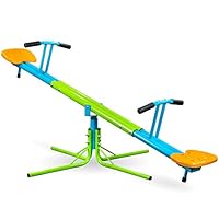 Pure Fun Heavy Duty 360 Kids Swivel Seesaw, Indoor or Outdoor, Ages 4+