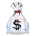 Women's PU Hologram Laser Money Bag Design Purse Handbags Cross-Body Messenger Shoulder Bag A-sliver