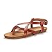 DREAM PAIRS Women's Bold Slingback Flat Sandals