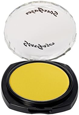 Yellow eye shadow. Maximum colour pressed powder eye shadow, 3.5 g (Pack of 1)