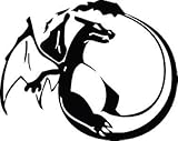 Pokemon Charizard Car Window Wall Macbook Notebook Laptop Sticker Decal