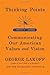 Thinking Points: Communicating Our American Values and Vision