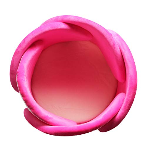 image for vocheer Flower Baby Bath, Comfort Baby Bath Pad Infant Bathtub Mat Bab