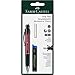 Faber-Castell Mechanical Pencil 0.7mm, Grip Plus B Set, (1x Pencil, 12 Refill Leads 2B, 1x Eraser)