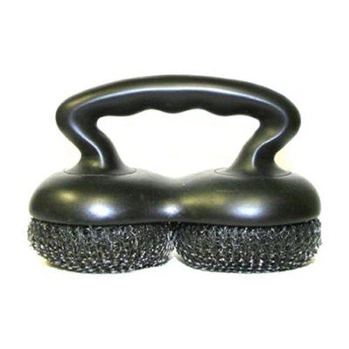 Grill Zone 43192?Steel Wool BBQ Hand Scrubber Brush