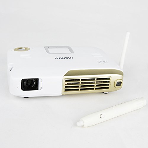 Projector full 3d 4k decoding built-in interactive portable proje…