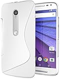 Moto X Pure Edition (Moto X Style) Case, Cimo [Wave] Premium Slim TPU Flexible Soft Case for Motorola Moto X Style / Pure Edition - Clear