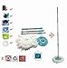 Buyplus Pole Handle Replacement-Suitable for Press Type Buckets for Floor Mop 360 Bucket No Foot Pedal Version
