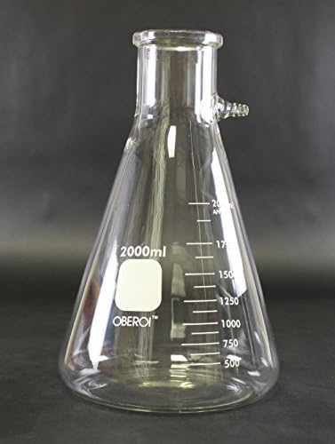 Flask Buchner Filtration, Bolt Neck, 2000 mL