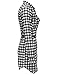 Luna Flower Women's Junior Size Belted Gingham Checker Dresses