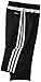 adidas Performance Youth Tiro 15 Three-Quarter Pant, Medium, Black/White/Black
