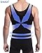 Shaxea Compression Tank Top for Men, Tummy Control and Gynecomastia Slimming Body Shaper (L, BLACK)
