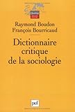 Dictionnaire Critique de la Sociologie by 