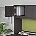 Bush Business Furniture Studio C 72W Hutch in Storm Gray