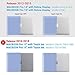 IBENZER Compatible with MacBook Pro 13 Inch Case 2015 2014 2013 end 2012 A1502 A1425, Hard Shell Case with Keyboard Cover for Old Version Apple Mac Pro Retina 13, Serenity Blue, R1301SRL+1