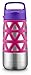 Ello Max Kids Vacuum Insulated Stainless Steel Water Bottle with Silicon Sleeve, 12 oz, Pink/Purple