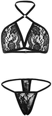 Women Corset Bandage Hollow Underwire Lace Muslin Sleepwear Underwear Silky Nighty