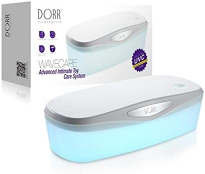 UV Ultraviolet Disinfection Box Portable Usb Rechargeable Advanced Care System Apply to Electric Toothbrush Heads Dentures Pacifiers Watches Toys Jewelry etc. (White)