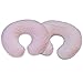Boppy Pillow Slipcover, Classic Plus Confetti Dot and Stripe Pink