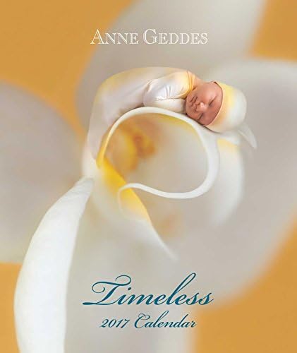 Anne Geddes 2017 Monthly/Weekly Desktop Planner Calendar: Timeless, 7.2" x 8.3"