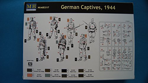 master box german captives 1944  kits de construcción de modelos de figuras 