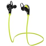 Ecandy BBZ-002 Bluetooth Wireless Over-ear Stereo Earphone with Built-in Microphone for iOS and Android Smartphones - Green