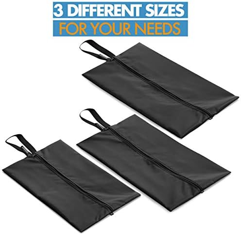 2Unique Travel Shoe Bags for Women and Men. 9-Set Portable Traveling Shoes Packing Carry Bag. Suitcase Storage Organizer Pouch. Black Waterproof Nylon Zipper. Shoe Bags for Travel. 9-Set 5 2Unique Travel Shoe Bags for Women and Men. 9-Set Portable Traveling Shoes Packing Carry Bag. Suitcase Storage Organizer Pouch. Black Waterproof Nylon Zipper. Shoe Bags for Travel. 9-Set