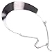 Women's Chunky Alloy Metal Choker Collar Statement Necklace Sliver