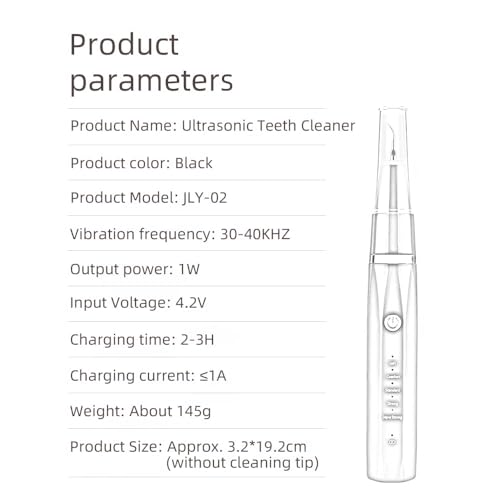 KOWVOWZ Pet Ultrasonic Tooth Cleaner Toothbrush,Dog Tooth Brushing Kit with LED Lamp,Dog Plaque Remover for Teeth,Tartar Remover for Teeth Stains for Dog and Cat