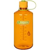 Nalgene Sustain Tritan BPA-Free Water Bottle Made with Material Derived from 50% Plastic Waste, 16 OZ, Narrow Mouth