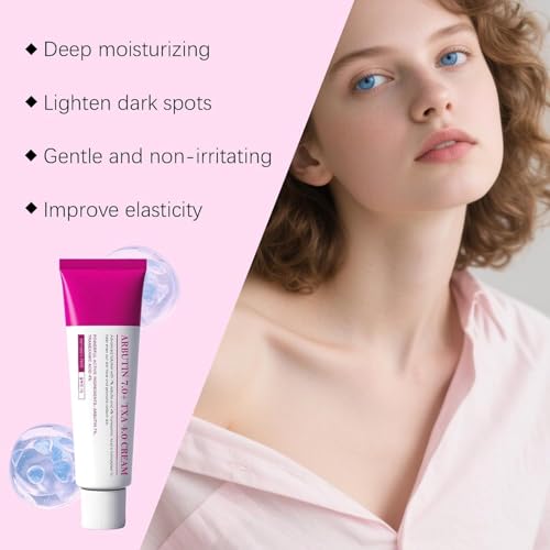 7% Arbutin & 4% Tranexamic Acid Brightening Cream - Professional Dark Spot Corrector & Hyperpigmentation Treatment - For Melasma & Post-Acne Marks 50ml