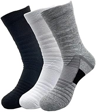 SYOSI No Show Low Cut Cotton Socks for Men Athletic Ankle Anti