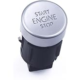 RuiWen VWIS013 Engine Start Stop Button Switch 5N0959839 5N0959839A | 5N0959839B 5N0959839C Compatible with VW Tiguan 2009 2010 2011 2012 2013 2014 2015 2016 2017 2018