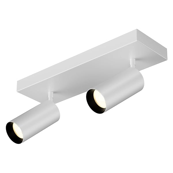 SPOTLIGHT INDOOR CEILING LED LIGHT,2 LIGHTS 40W MODERN...